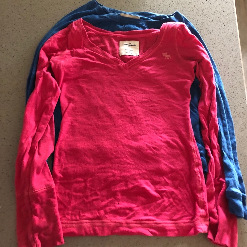 Abercrombie kids long sleeve shirts